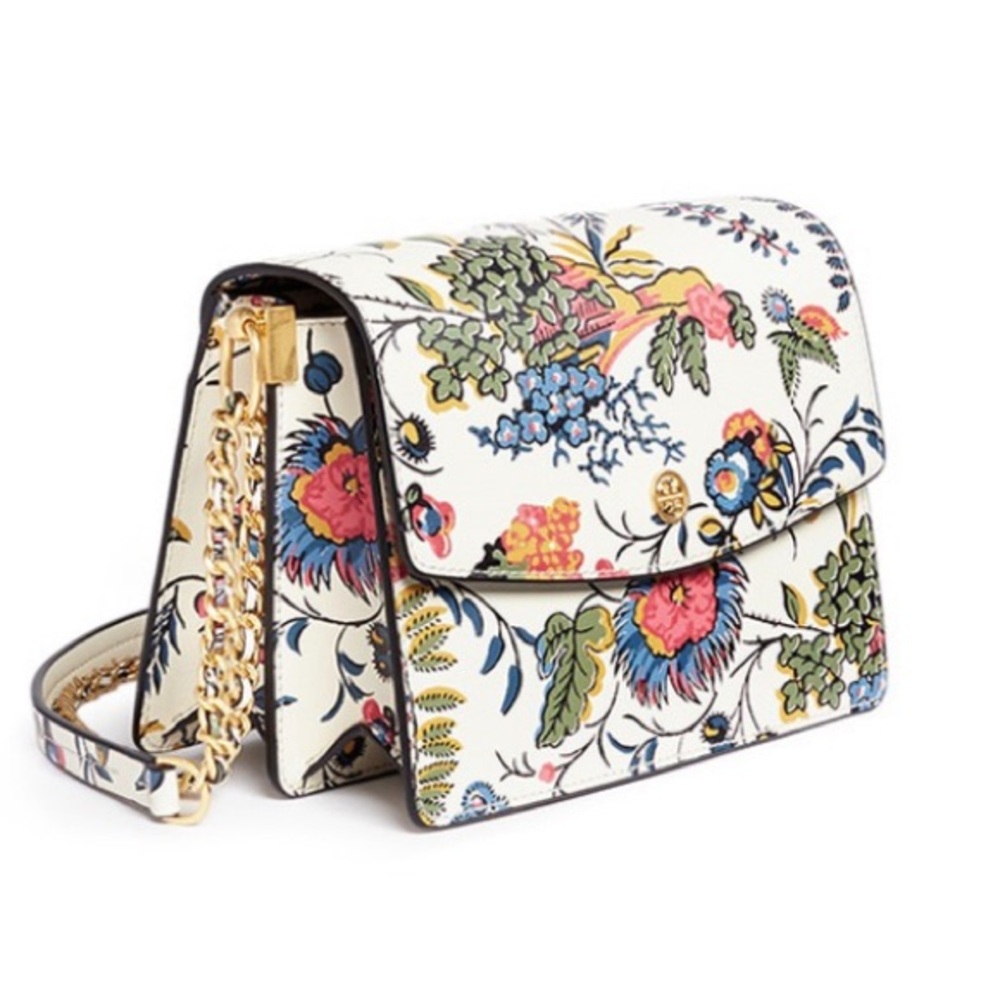 Tory Burch Parker Floral Convertible Shoulder Bag in Gabriella Floral